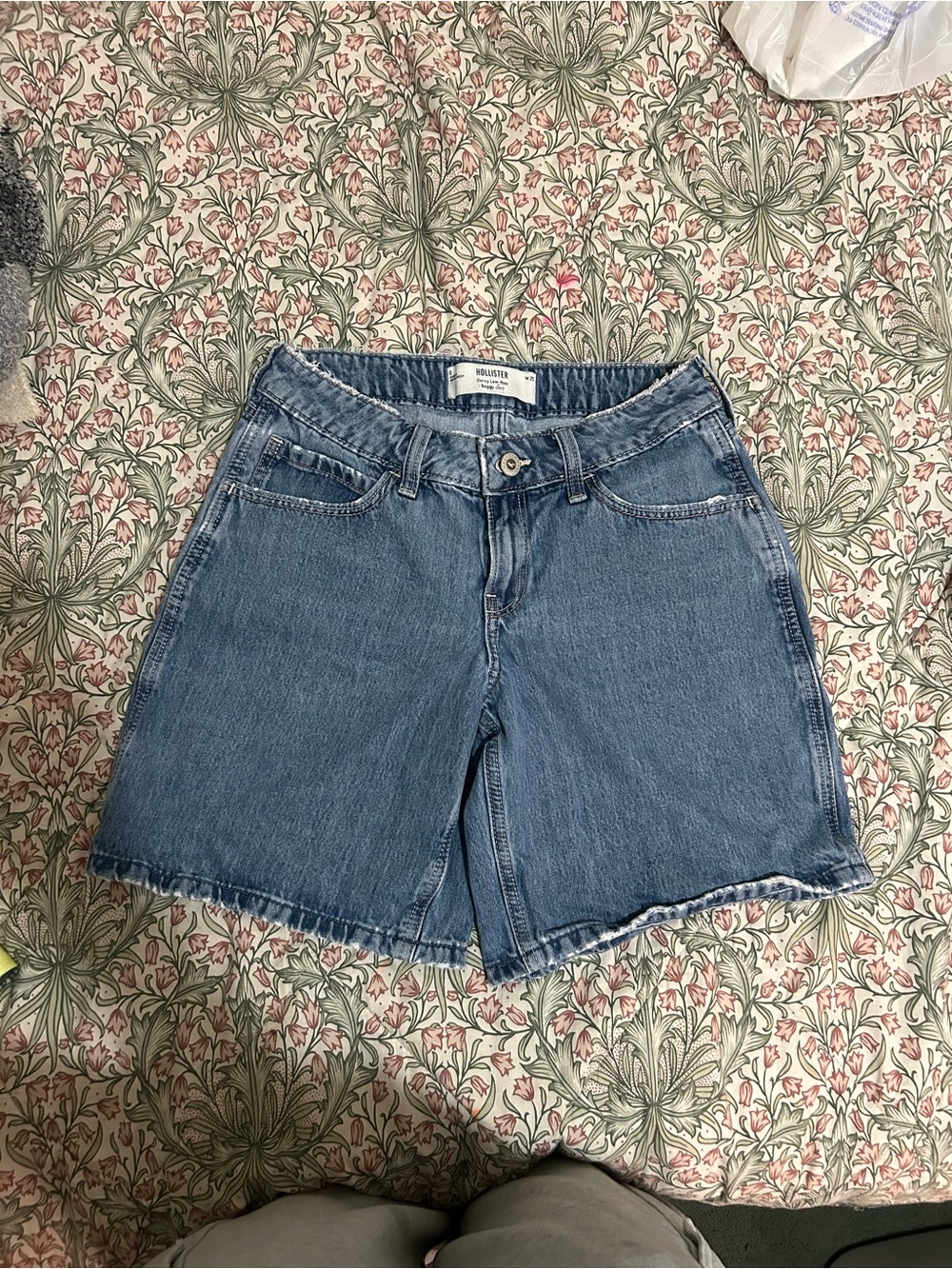 Hollister Women's Medium Blue Denim Jorts